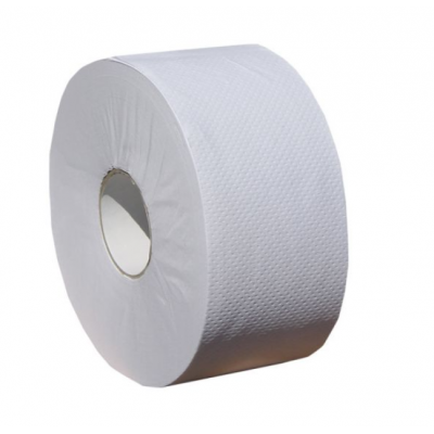 Jednowarstwowy biały papier toaletowy Merida Klasik